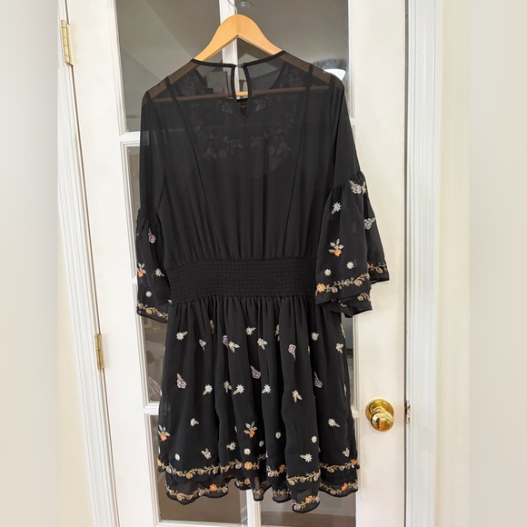 Anthropologie/Maeve Anfisa Embroidered Dress - Size 12 - Picture 4 of 9